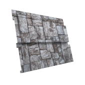 Квадро брус 0,45 Print Elite с пленкой Fine Stone TwinColor Центр Кровли