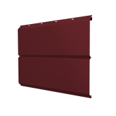 ЭкоБрус new 0,45 Drap RAL 3005 красное вино Центр Кровли