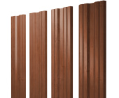 Штакетник Twin с прямым резом 0,45 Print Elite Rowan Twin с прямым резомColor Центр Кровли