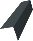 Угол внешний 30х30 Grand Line 0,5 Сатин матовый ТХ RAL 7016 антрацитово-серый (2м) Центр Кровли