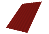Профнастил С20B 0,7 PE RAL 3011 коричнево-красный Центр Кровли