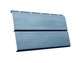 ЭкоБрус new 3D 0,45 Drap TX с пленкой RAL 5024 пастельно-синий Центр Кровли