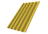Профнастил НС35R 0,45 PE RAL 1018 цинково-желтый Центр Кровли