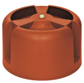 Колпак Krovent Hupcap 270 кирпичный Центр Кровли