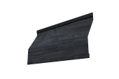 Ламель забора жалюзи Milan Slim 0,45 Print Premium с пленкой Grey Wood TwinColor Центр Кровли