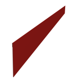 Ламель забора жалюзи Palermo стартовая/финишная для калиток и ворот 0,45 PE RAL 3011 коричнево-красный Центр Кровли