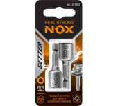 Ключ-насадка магнитная Nox Nut Setter 10x48мм 2 штуки карта (551002) Центр Кровли