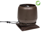 Вентилятор Vilpe Есо190S с основанием коричневый Центр Кровли