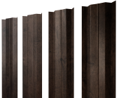 Штакетник М-образный В с прямым резом 0,45 Print-Double Premium Antique Wood Центр Кровли