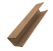 Крышка жалюзи Milan Slim 0,45 Print Elite Honey Wood TwinColor (2,5м) Центр Кровли