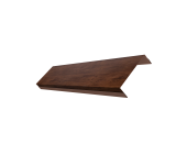 Ламель обратная 100 забора жалюзи Texas 0,45 Print Premium Cherry Wood Fresh TwinColor Центр Кровли