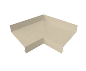 Угол отлива внутренний 70 0,45 Print Elite с пленкой Milky Wood TwinColor Центр Кровли