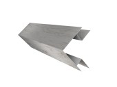 Угол внешний сложный 75х75 0,45 Print Elite Snow Wood TwinColor (3м) Центр Кровли