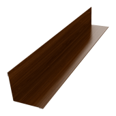 Угол внутренний 50х50 0,45 Print Elite Choco Wood TwinColor (2м) Центр Кровли