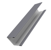 Крышка жалюзи Milan Slim 0,5 Satin RAL 7004 сигнальный серый (3м) Центр Кровли