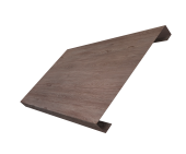 Ламель лицевая 200 забора жалюзи Texas 0,45 Print Elite с пленкой White Wood TwinColor Центр Кровли