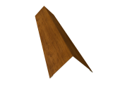 Угол внешний 110х110 0,45 Print Elite Golden Wood TwinColor (2м) Центр Кровли