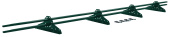 Снегозадержатель NEW трубчатый Grand Line RAL 6005 3м Центр Кровли