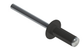 Заклёпка вытяжная Daxmer 4,0х12 RAL 7022 (500шт) нерж/нерж Центр Кровли