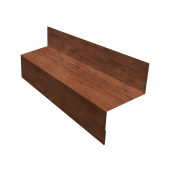 Отлив межэтажный 45 0,45 Print Premium Rowan Wood Intense FTC (3м) Центр Кровли