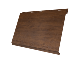 Софит Вертикаль 0,2 Grand Line classic 0,45 Print Elite Golden Wood TwinColor Центр Кровли