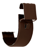Соединитель желоба GL 125 мм Matte PU RAL 8017 Центр Кровли