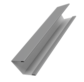 Крышка жалюзи Milan Slim 0,5 Satin RAL 9006 бело-алюминиевый (3м) Центр Кровли