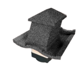 Вентилятор кровельный для композитной черепицы Metrotile HV15-15 MetroRoman серый Центр Кровли