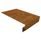 Планка околооконная сложная 300х50х18 (j-фаска) 0,45 Print Elite Golden Wood TwinColor (3м) Центр Кровли