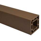 Столб заборный ДПК CM Railing 120х120х3000 мм, teak (тик) Центр Кровли