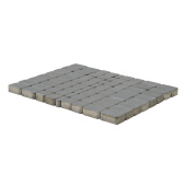 Плитка тротуарная Классико Серый h60 57х115 115х115 172х115 Центр Кровли