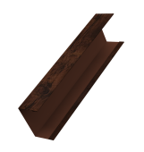 Крышка жалюзи Milan, Tokyo (для калиток, ворот) 0,45 Print Elite Cherry Wood TwinColor (2м) Центр Кровли