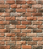 Рядовая плитка White Hills Design Бремен брик 306-50 с расшивкой 1,2 см Центр Кровли