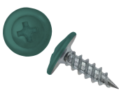 Саморез ПШ 4,2х16 (1000шт) шлиц PH2 RAL 6033 Центр Кровли