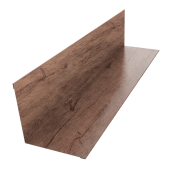 Угол внутренний 110х110 0,45 Print Premium Almond Wood Fresh (3м) Центр Кровли