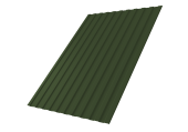 Профнастил С8A v01 0,5 Satin Matt TX RAL 6020 хромовая зелень Центр Кровли
