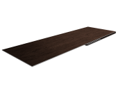 Планка финишная 48х25 0,45 Print-Double Premium Antique Wood (2м) Центр Кровли