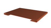 Планка стыковочная 0,5 Velur X RAL 8004 терракота (2м) Центр Кровли