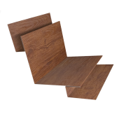 Угол внутренний сложный 90 град. 0,45 Print Premium Golden Wood Fresh TwinColor (3м) Центр Кровли