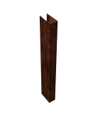 Стойка Texas для калиток и ворот 0,45 Print Elite Cherry Wood TwinColor (2,5м) Центр Кровли
