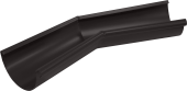 Угол желоба внутренний 135 гр 125 мм Matte PU RR 32 Центр Кровли