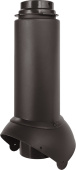 Выход канализации Krovent Pipe-VT 110/125 изолированнный темно-коричневый Центр Кровли