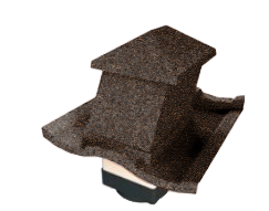 фото Вентилятор кровельный для композитной черепицы Metrotile HV15-15 MetroRoman айрон-барк Центр Кровли картинка Вентилятор кровельный для композитной черепицы Metrotile HV15-15 MetroRoman айрон-барк Центр Кровли