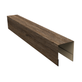 Планка боковая для забора из сайдинга ЭкоБрус 0,45 Print Elite Nordic Wood TwinColor (3м) Центр Кровли