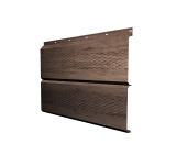 Софит ЭкоБрус new c перфорацией 0,45 Print Premium Almond Wood Fresh Центр Кровли
