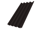 Профнастил Н60R v01 0,5 Satin RAL 9005 черный Центр Кровли
