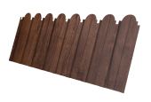 Профнастил C10A фигурный 0,4 Print Premium Cherry Wood Fresh TwinColor Центр Кровли