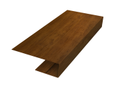J-Профиль 12мм 0,45 Print-Double Elite Golden Wood (2м) Центр Кровли