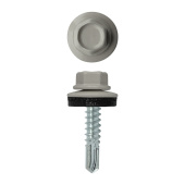 Саморез по металлу 5,5х25 (250шт) сверло №3 RAL 7004 Центр Кровли