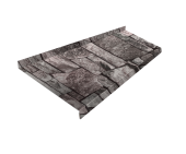 Отлив простой 200 0,45 Print Elite Fine Stone TwinColor (3м) Центр Кровли
